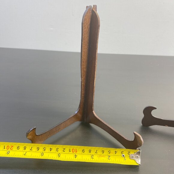 Wooden Stand Display, ONE Easel, Table Top Easel, Decorative Picture Stand, Brow - Picture 6 of 10